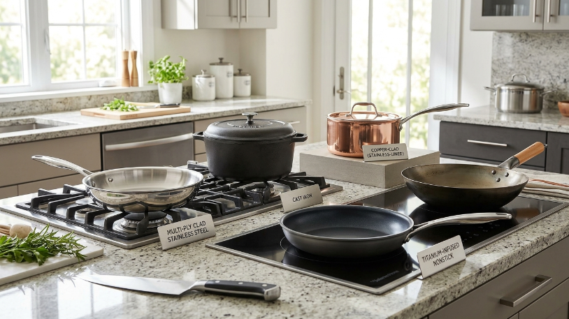 I migliori utensili da cucina per piani cottura a gas, elettrici e a induzione